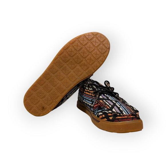 Twisted X Boys Hooey Loper Sneakers 2 Multi-color Gum Soles Western Aztec Sz 2M - Picture 7 of 9
